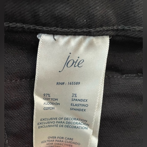 New Joie Park Cargo Pant Contemporary Fit Size : 12/31 Color : Black - Picture 7 of 10